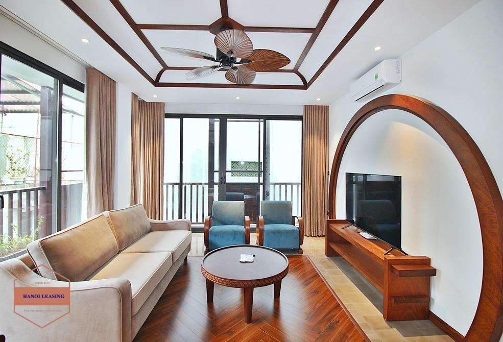 Apartment for rent with 3 bedrooms in To Ngoc Van street, Tay Ho