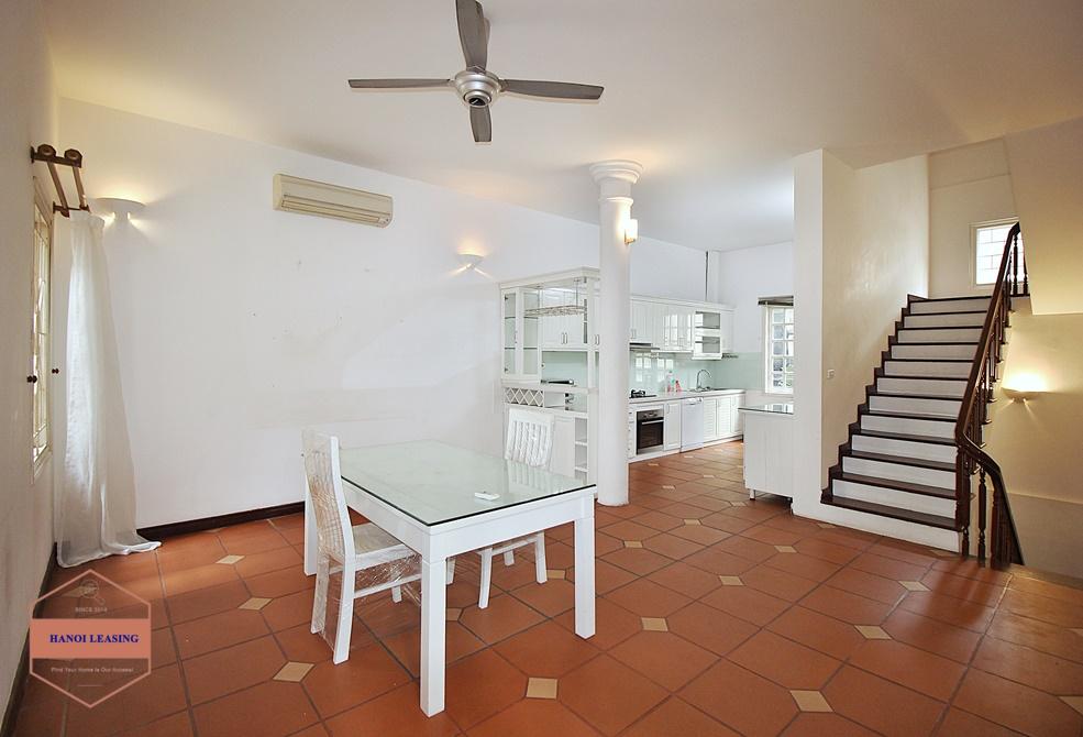 Quiet house with swimming pool for rent in Tay Ho area, Ha Noi