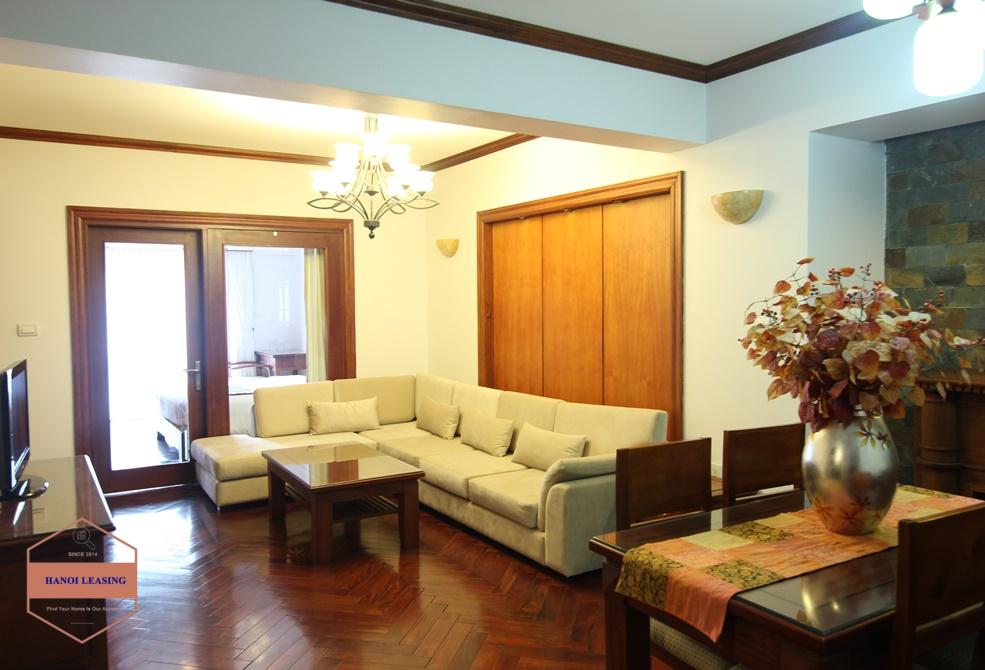 120 spm with 03 bedrooms apartment for rent in Tay Ho, Hanoi