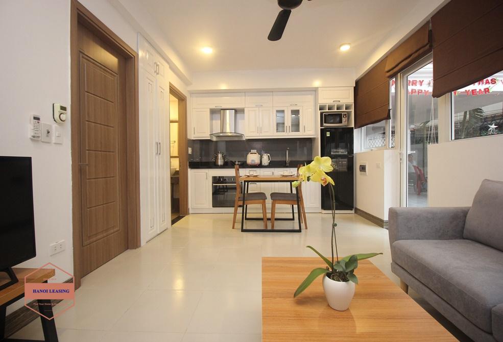 Brand new and nice one bedroom apartment on the ground floor for rent