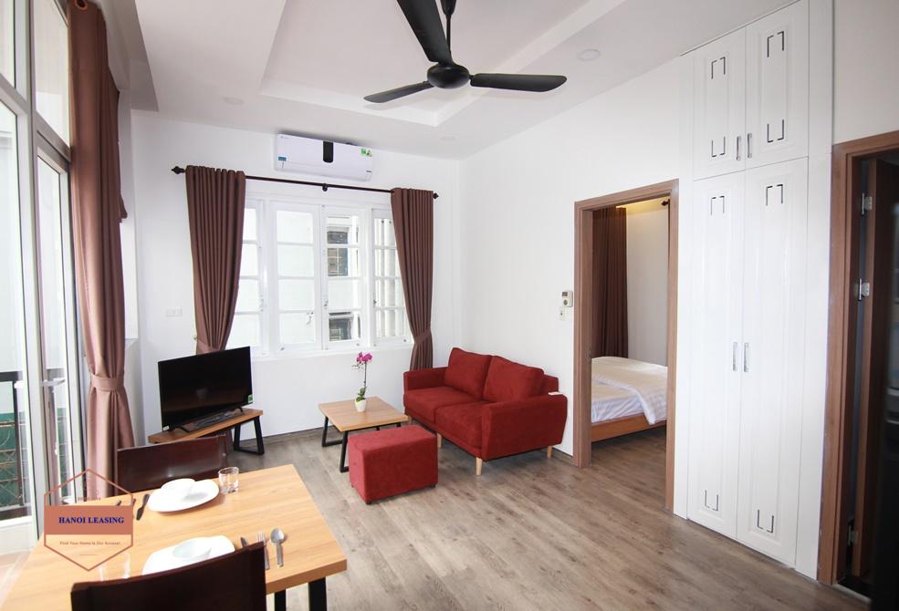 One bedroom apartment for rent in To Ngoc Van street, Tay Ho district, Ha Noi- Room 101