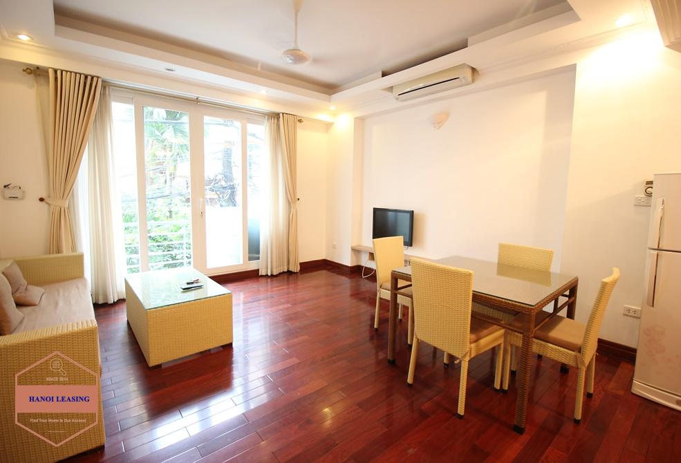 Bright, clean and spacious one bedroom apartment for rent in To Ngoc Van, Tay Ho, Hanoi