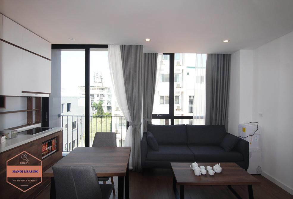 A lovely brand-new 1 bedroom apartment on Tay Ho street, Tay Ho district, Hanoi