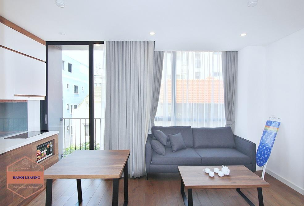 High floor one bedroom apartment for rent at good price in Tay Ho