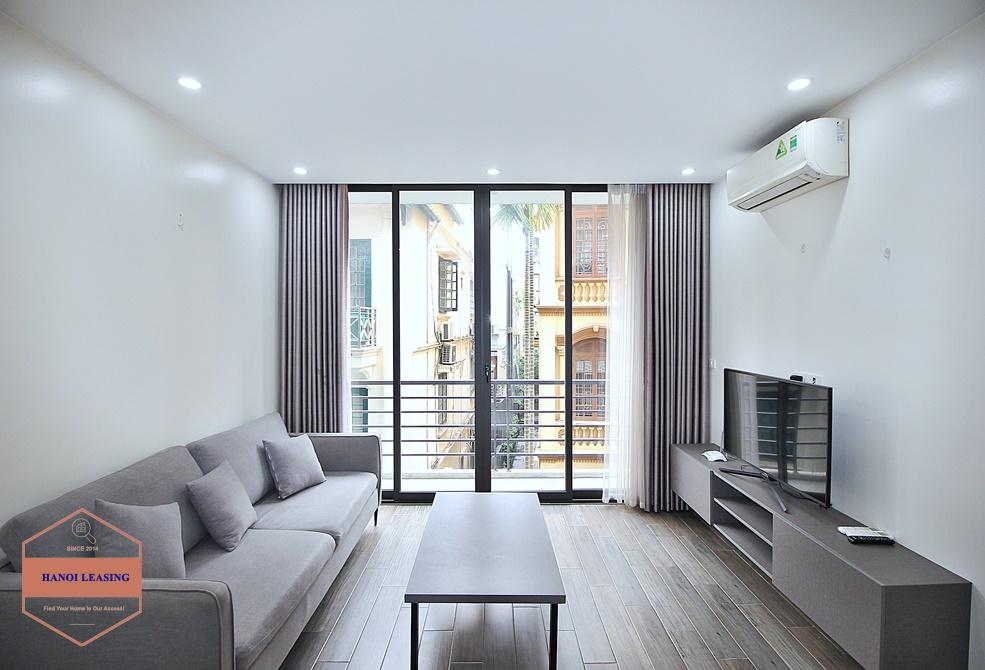 Bright one bedroom for rent in To Ngoc Van st, Tay Ho District