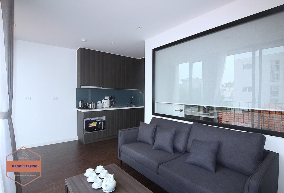 Well-designeed 1 bedroom apartment for rent in Tay Ho, Ha Noi