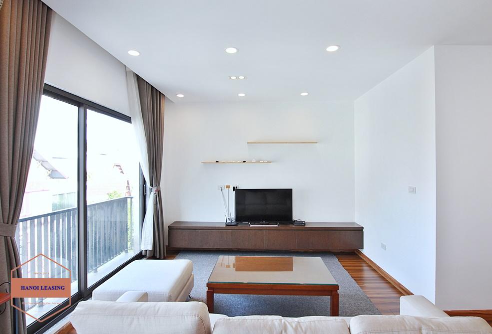 Flooded with light in a morden spacious 2 bedroom apartment for rent in Tay Ho