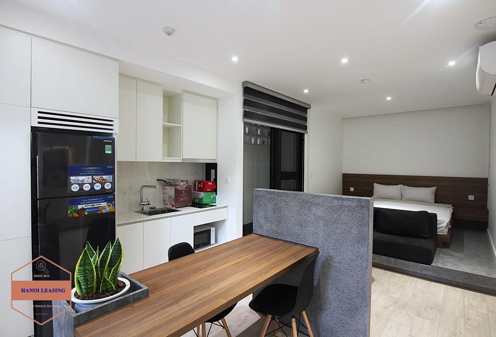 Cozy studio for rent on To Ngoc Van street