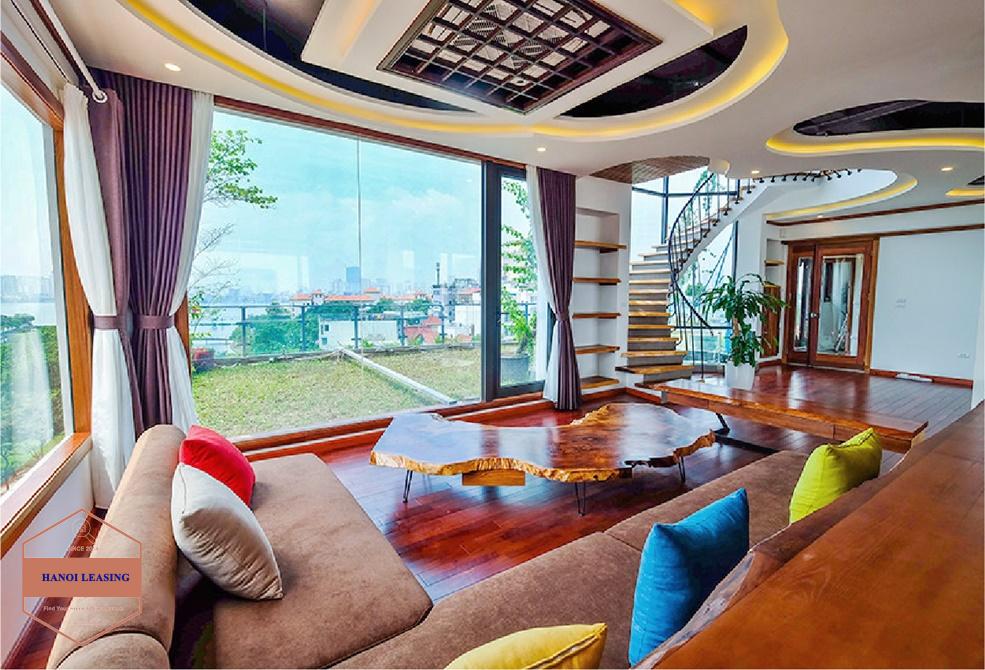 Luxury penthouse apartment for rent in To Ngoc Van st, Tay Ho District