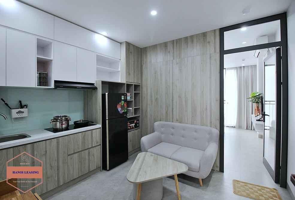 Top floor studio for rent in To Ngoc Van st, Tay Ho