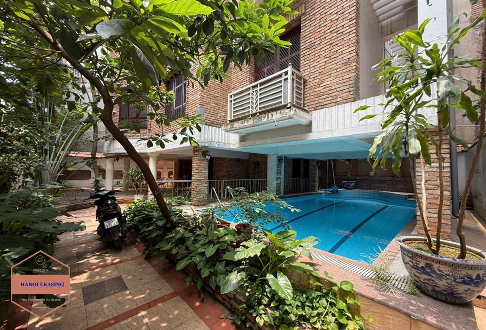 Swimming - House for rent in alley 31 Xuan Dieu st, Tay Ho