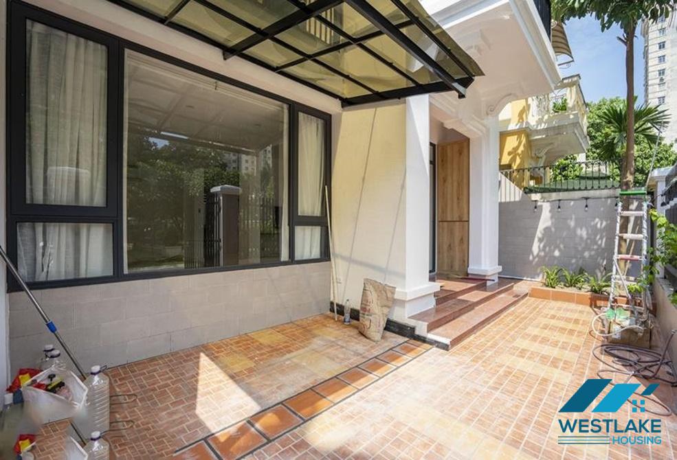 Nice house for rent in Ciputra, D1 Block, Tay Ho