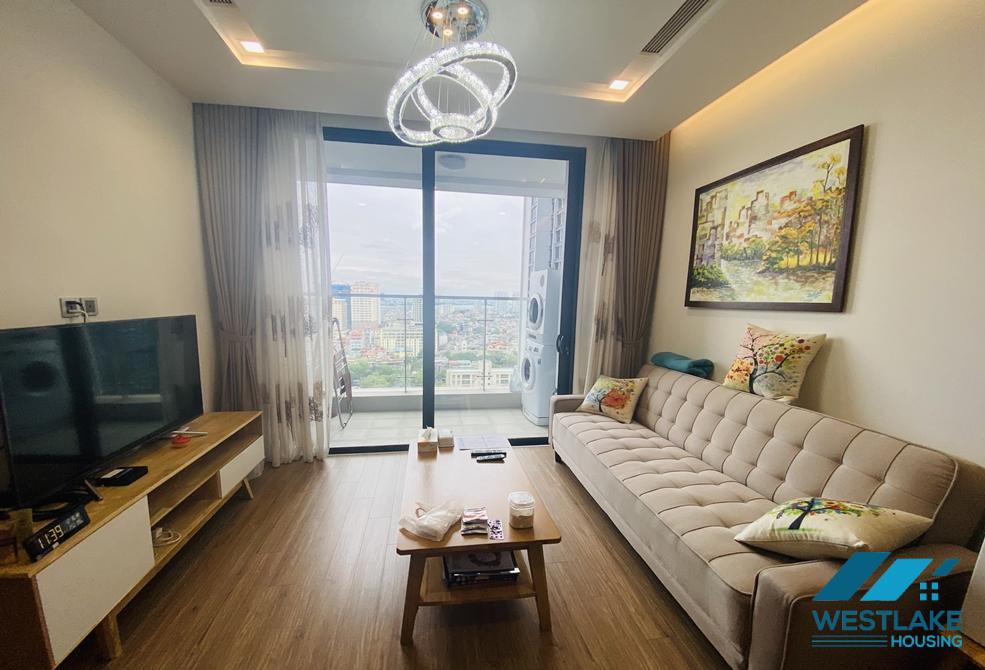 Căn hộ hai phòng ngủ mới cho thuê tại Metropolis, Ba Đình, Hà Nội.