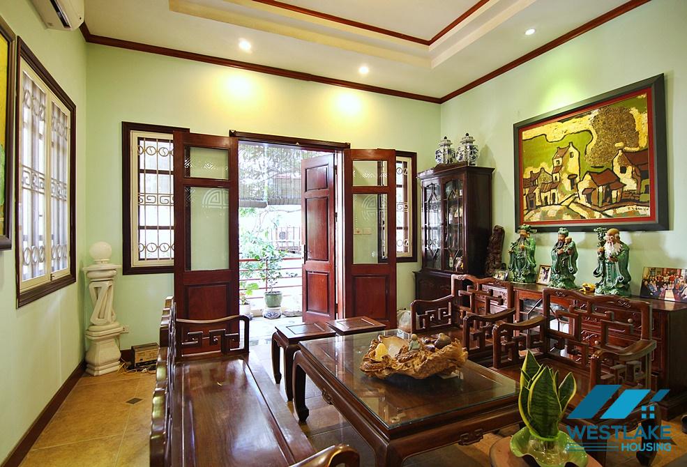 A quality 4 bedroom house for rent in Au co, Tay ho, Ha noi
