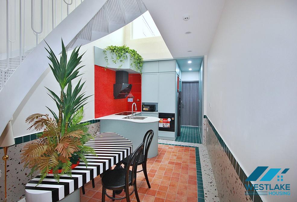 Căn Hộ Duplex 2 Phòng Ngủ Thiết  Độc Đáo Hoàn Toàn Mới Cho Thuê Tại Tây Hồ, Hà Nội