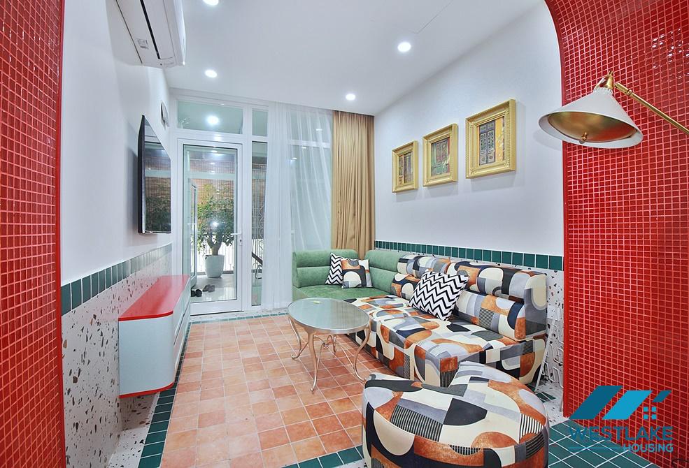 Căn Hộ Duplex 2 Phòng Ngủ Thiết  Độc Đáo Hoàn Toàn Mới Cho Thuê Tại Tây Hồ, Hà Nội