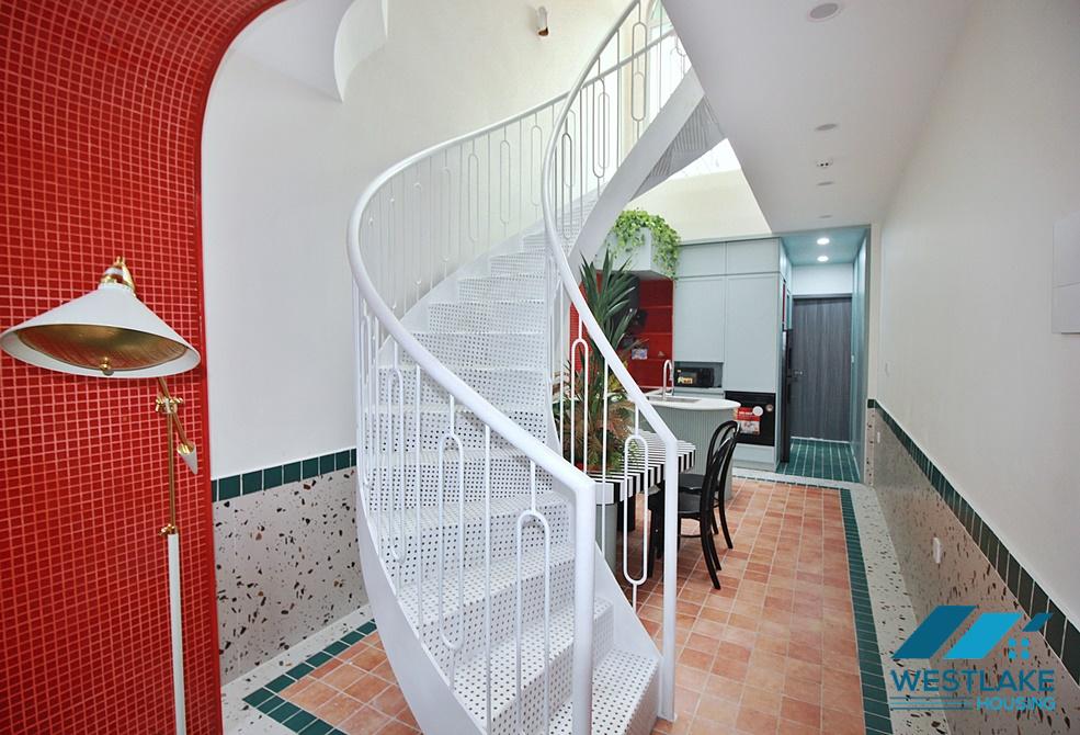 Căn Hộ Duplex 2 Phòng Ngủ Thiết  Độc Đáo Hoàn Toàn Mới Cho Thuê Tại Tây Hồ, Hà Nội