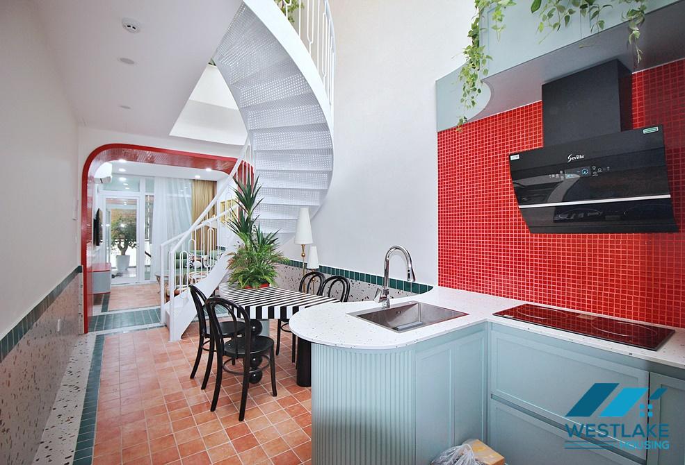 Căn Hộ Duplex 2 Phòng Ngủ Thiết  Độc Đáo Hoàn Toàn Mới Cho Thuê Tại Tây Hồ, Hà Nội