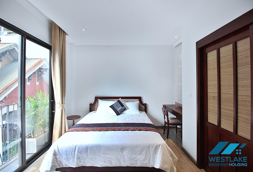 A brand new Japanese style 1 bedroom apartment for rent in Xuan Dieu