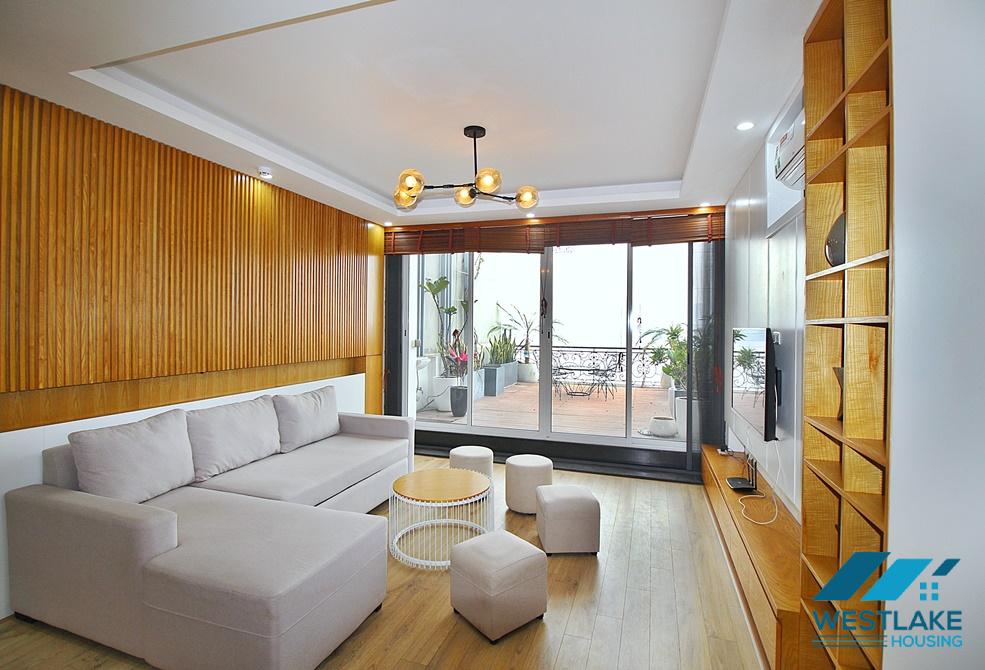 Căn Hộ Duplex Một Phòng Ngủ Rộng Thoáng, View Hồ Cho Thuê Tại Đặng Thai Mai, Tây Hồ, Hà Nội
