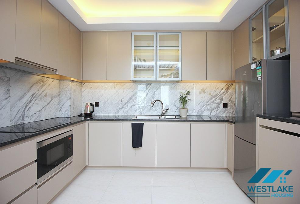 A beautiful two bedrooms apartment for rent in Truc Bach area, Ba Dinh, Ha Noi
