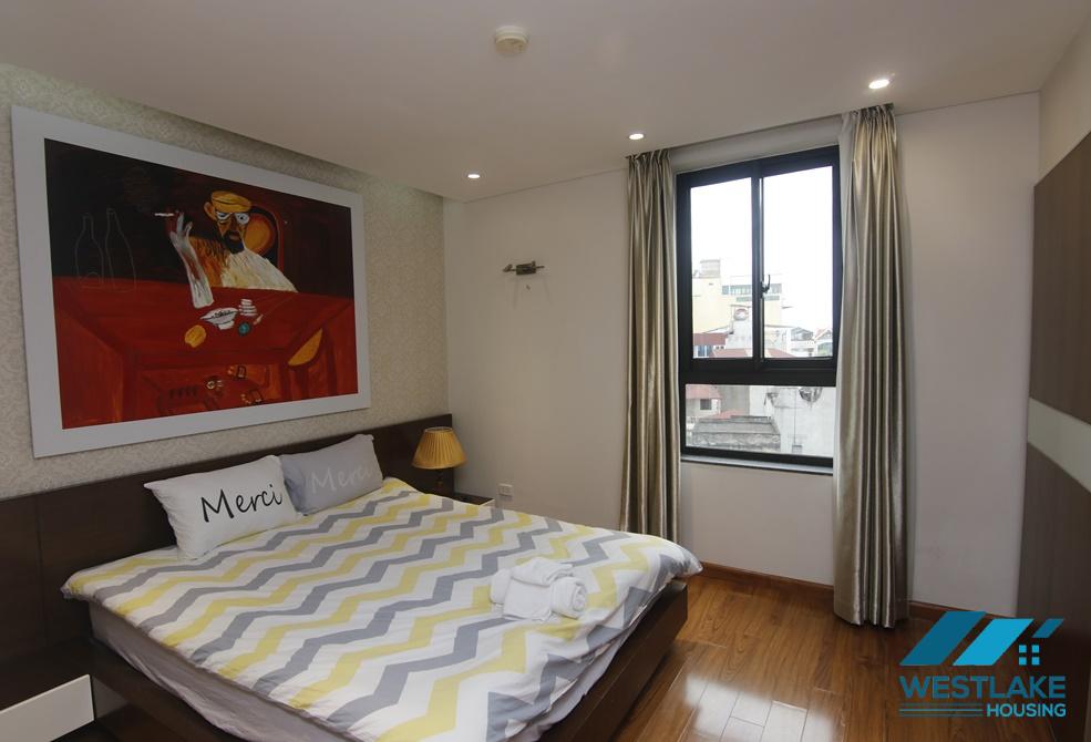 Beautiful and luxury apartment for rent in truc Bach area