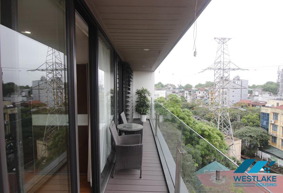 Beautiful and luxury apartment for rent in truc Bach area