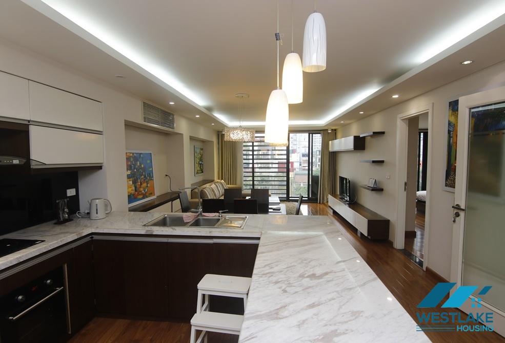 Beautiful and luxury apartment for rent in truc Bach area