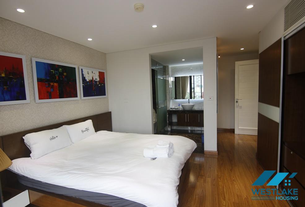 Beautiful and luxury apartment for rent in truc Bach area