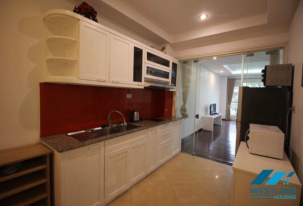 Lakeview two bedroom apartment for rent in Nhat Chieu st, Tay Ho district.
