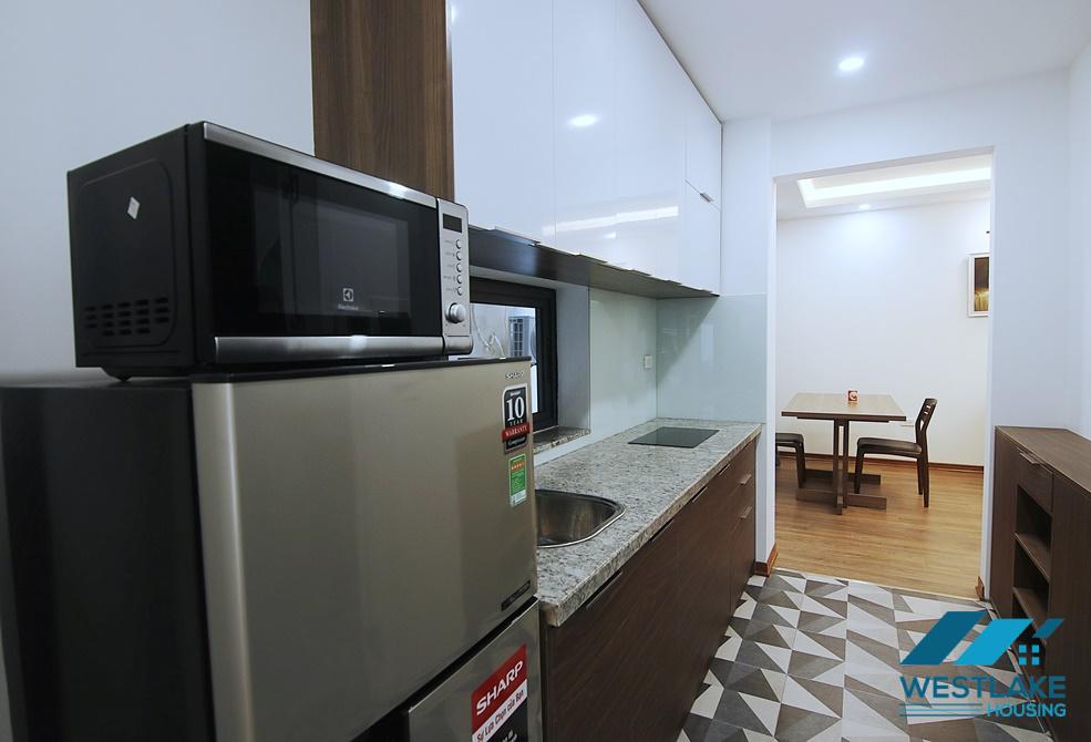 A spacious and modern one bedroom apartment for rent in Ba Dinh, Ha Noi
