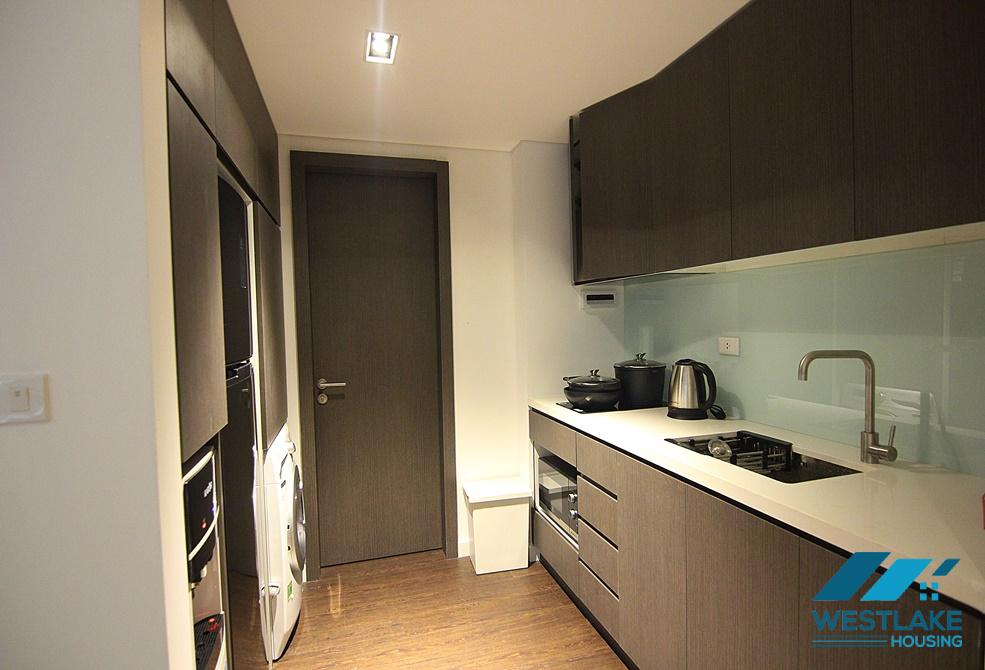 Luxury one bedroom apartment with nice courtyard for rent in Dang Thai Mai area, Tay Ho District