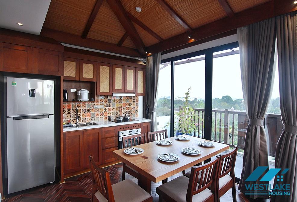 Cho Chuê Căn Hộ  2 Phòng Ngủ Đẹp Thoáng Sáng, Ban Công Rông View Hồ Tại Trung Tâm Tây Hồ, Hà Nội
