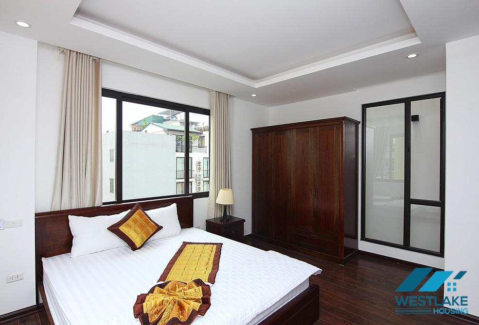 Bright and new 2 bedrooms aparment with nice balcony for rent in Xuan Dieu, Tay Ho