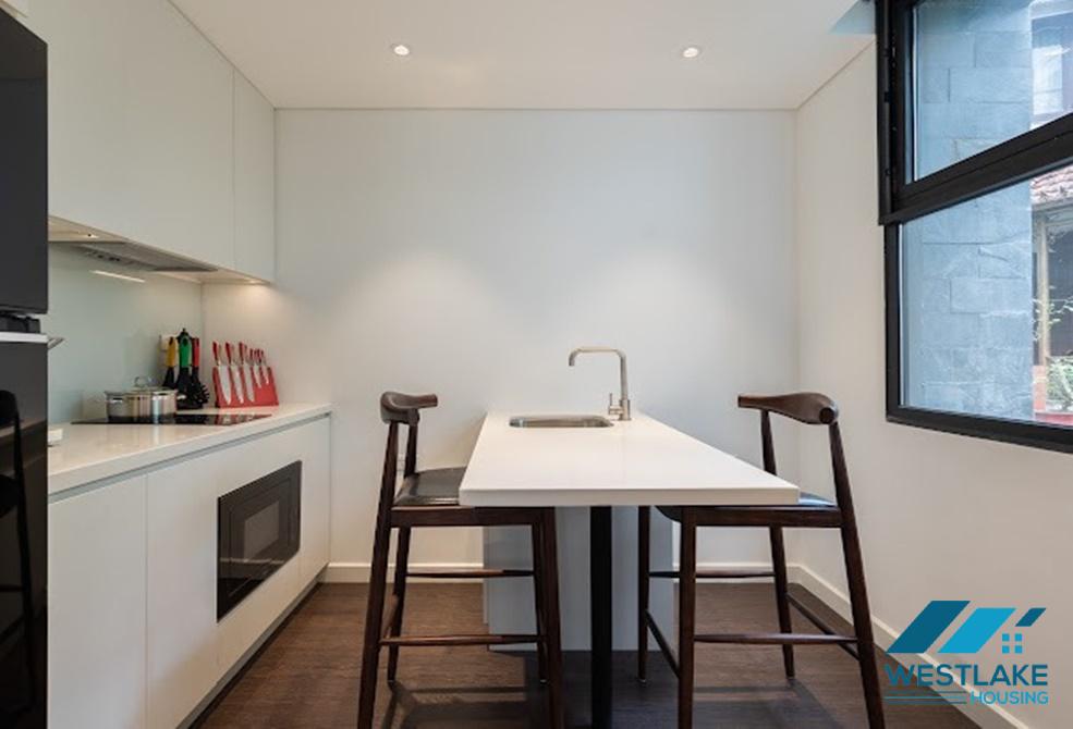 Modern one bedroom apartment for rent on To Ngoc Van Street, Tay Ho, Ha Noi
