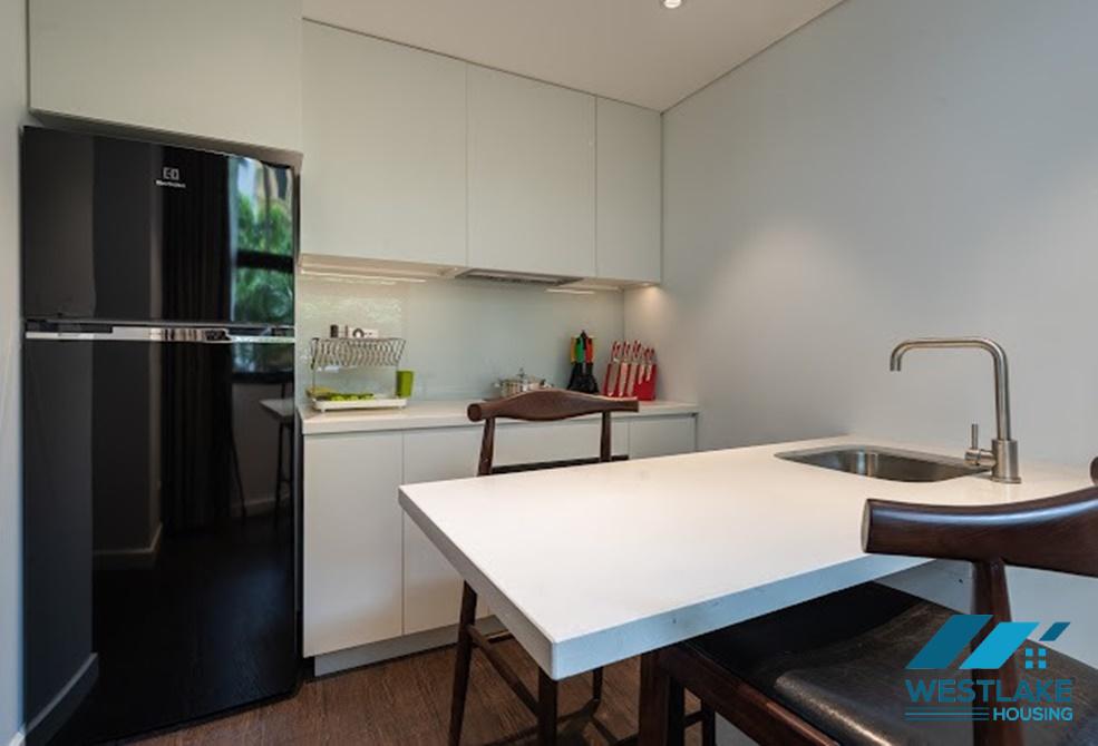 Modern one bedroom apartment for rent on To Ngoc Van Street, Tay Ho, Ha Noi