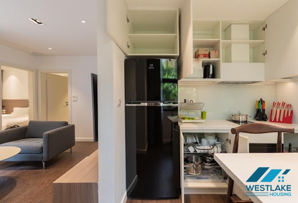 Modern one bedroom apartment for rent on To Ngoc Van Street, Tay Ho, Ha Noi
