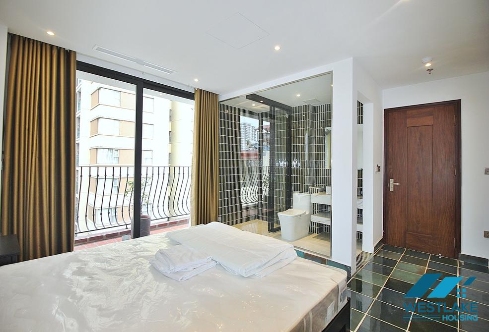 Unique 2 bedroom apartment with huge balcony in Dang thai mai, Tay ho