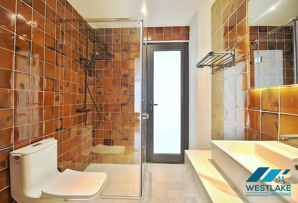 Unique 2 bedroom apartment with huge balcony in Dang thai mai, Tay ho