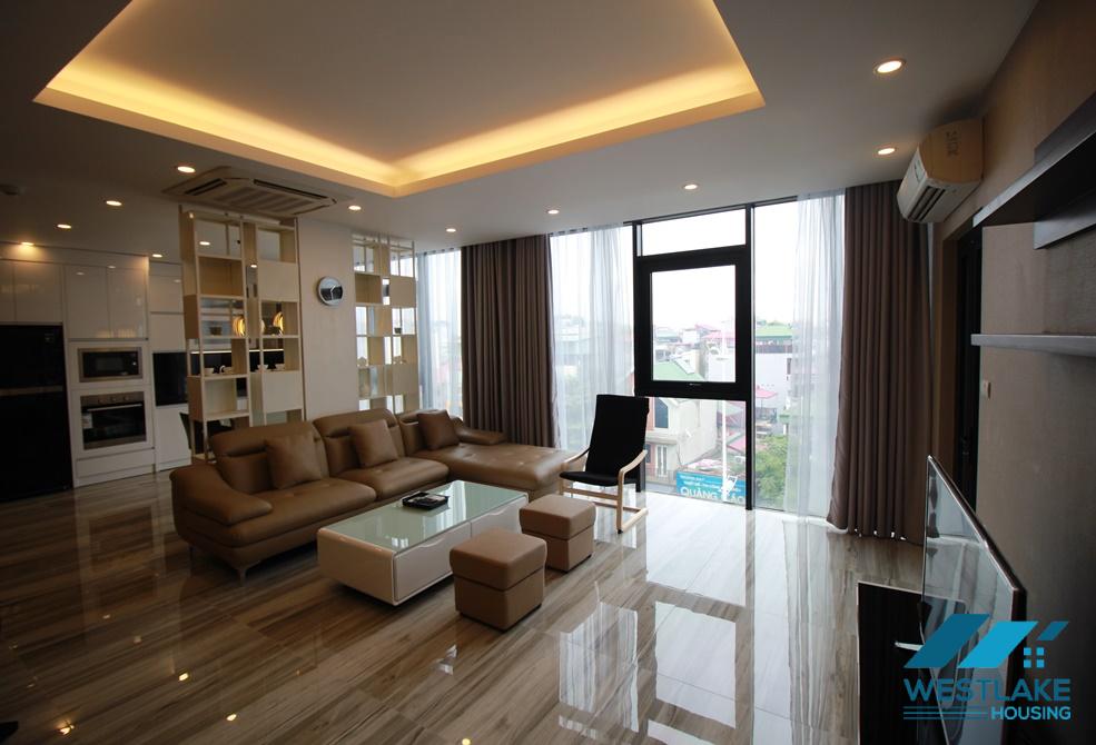 Brand new and modern apartment with 03 bedrooms for rent in Tay Ho area