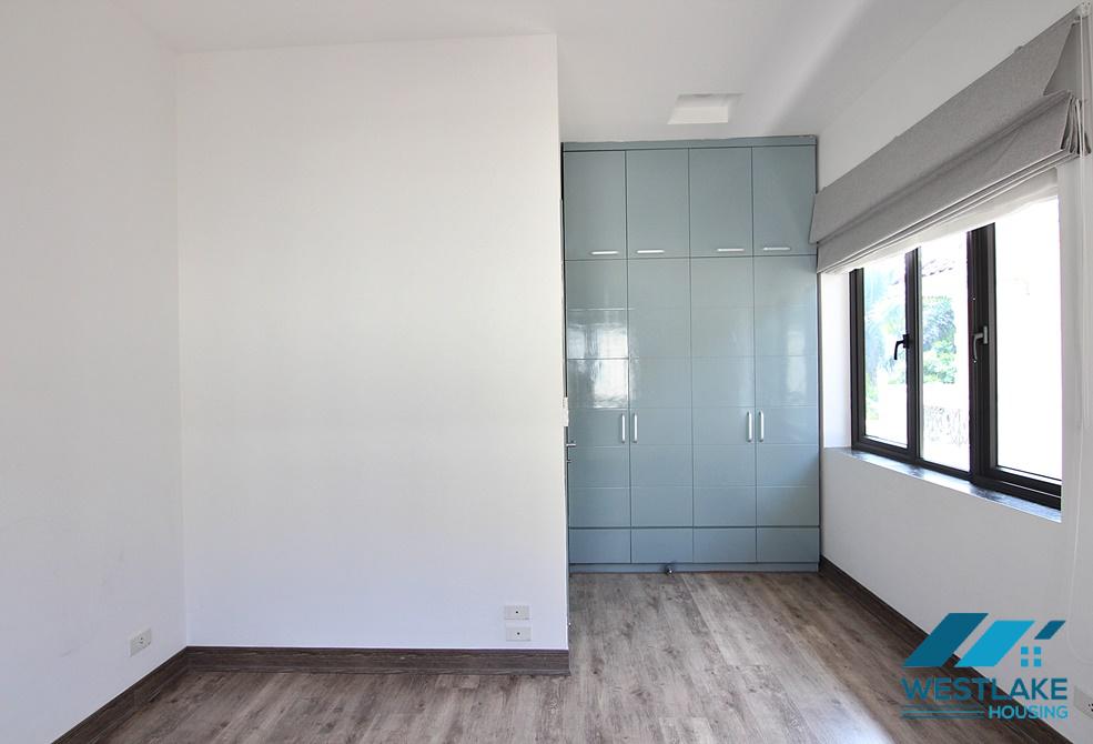 Unfurnished house for rent, renovated in D Block, Ciputra, Tay Ho, Hanoi