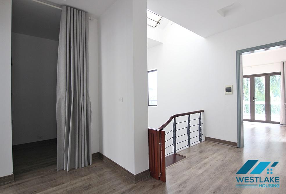 Unfurnished house for rent, renovated in D Block, Ciputra, Tay Ho, Hanoi