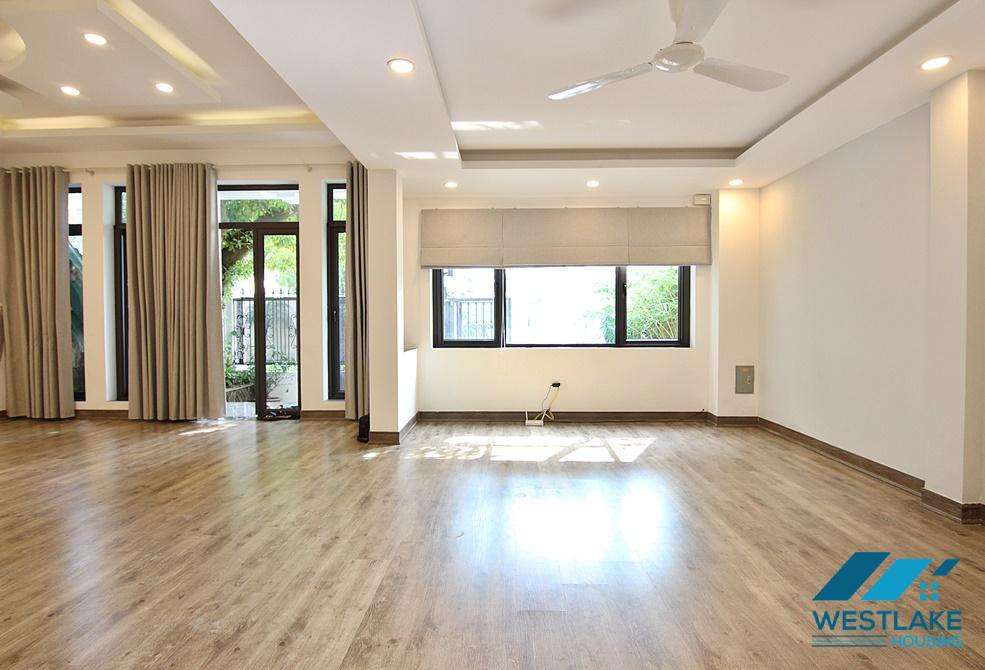Unfurnished house for rent, renovated in D Block, Ciputra, Tay Ho, Hanoi