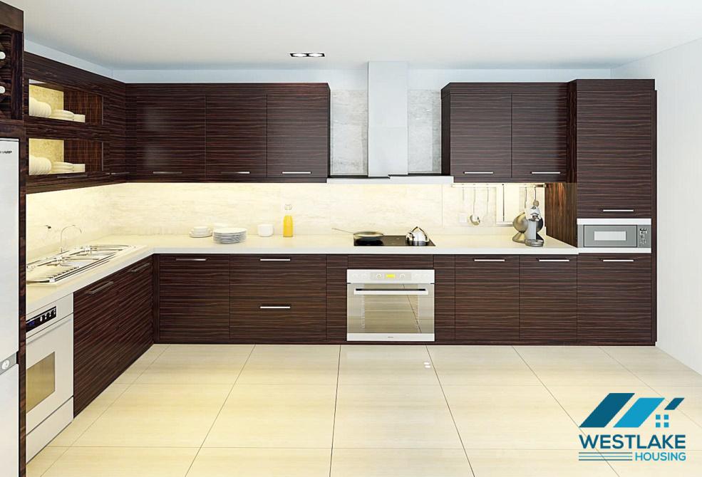 Modern and spacious 04 bedrooms apartment for rent in L building, Ciputra, Tay Ho, Ha Noi