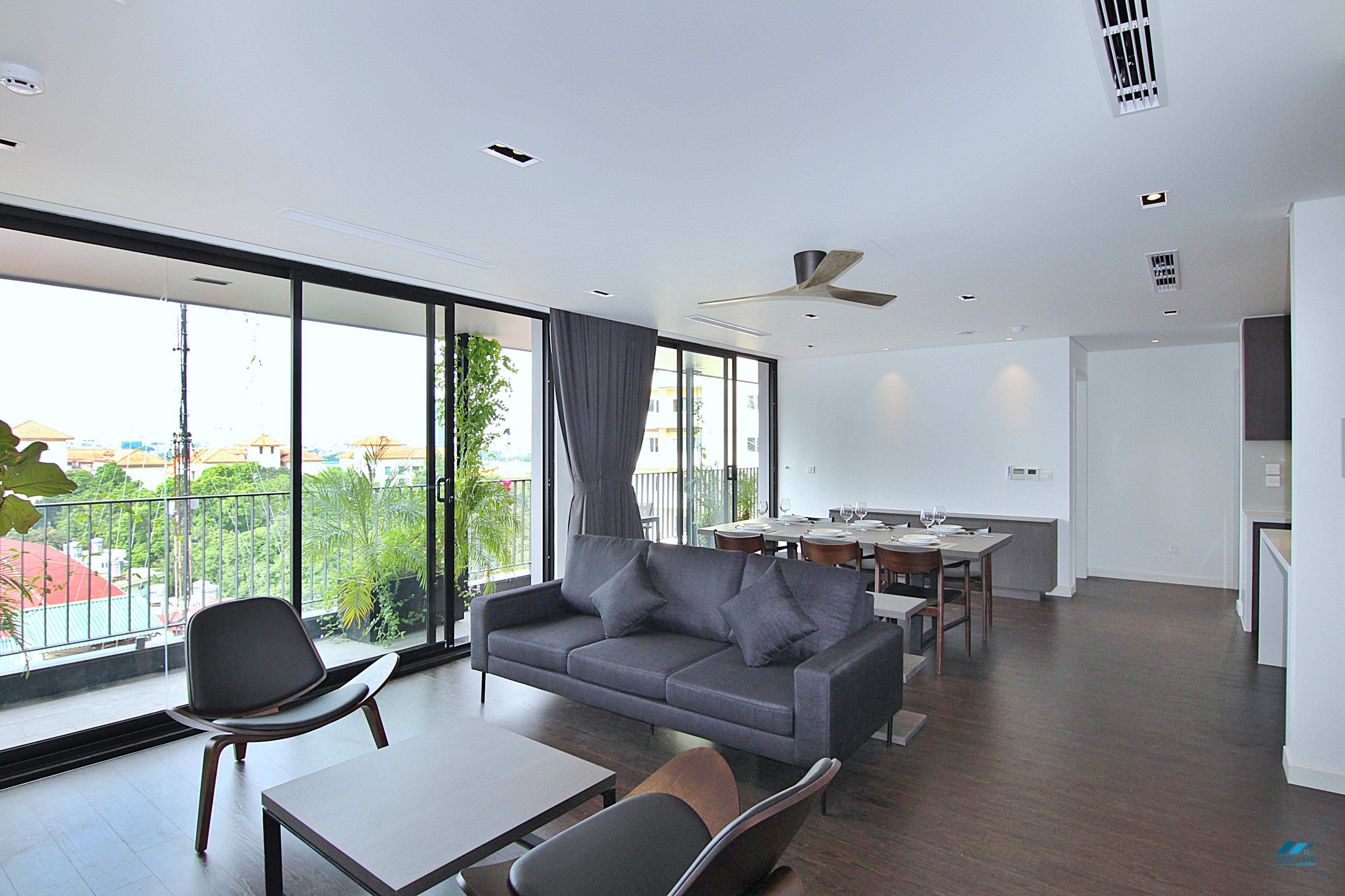 Newly- high end 3 bedroom apartment for rent in Tay Ho