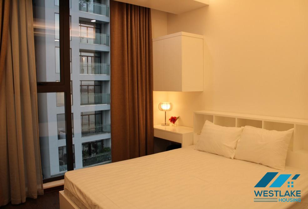 Căn hộ 1 phòng ngủ nội thất ấm cúng cho thuê  tại Sun Grand, Thụy Khuê.