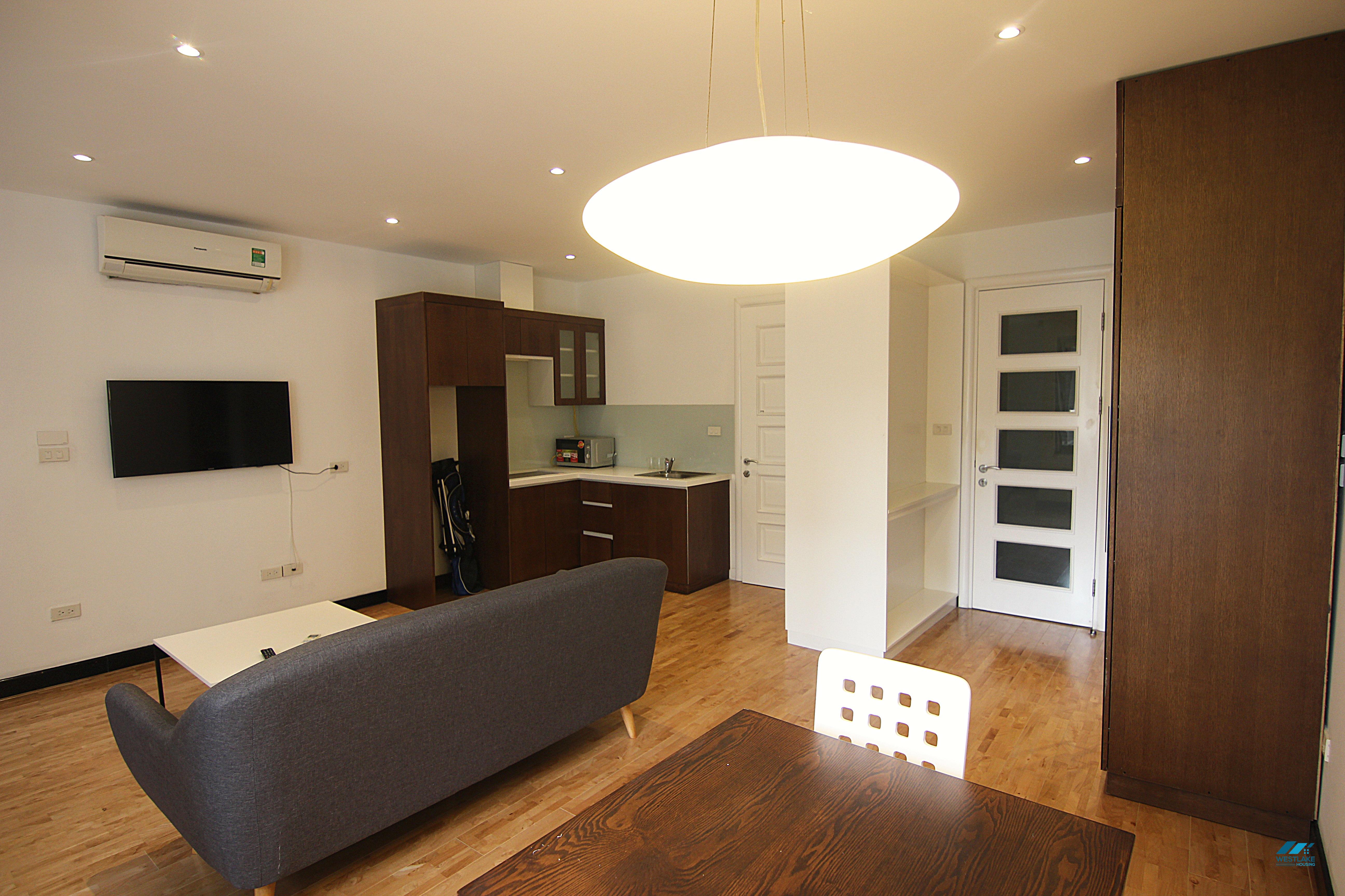 Modern and quiet apartment for rent in Tay Ho district