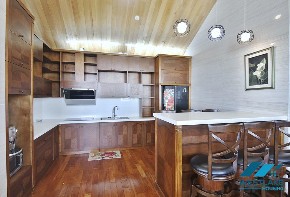 Luxury Elegant and Stylish duplex apartment for rent in Tay Ho, Ha Noi