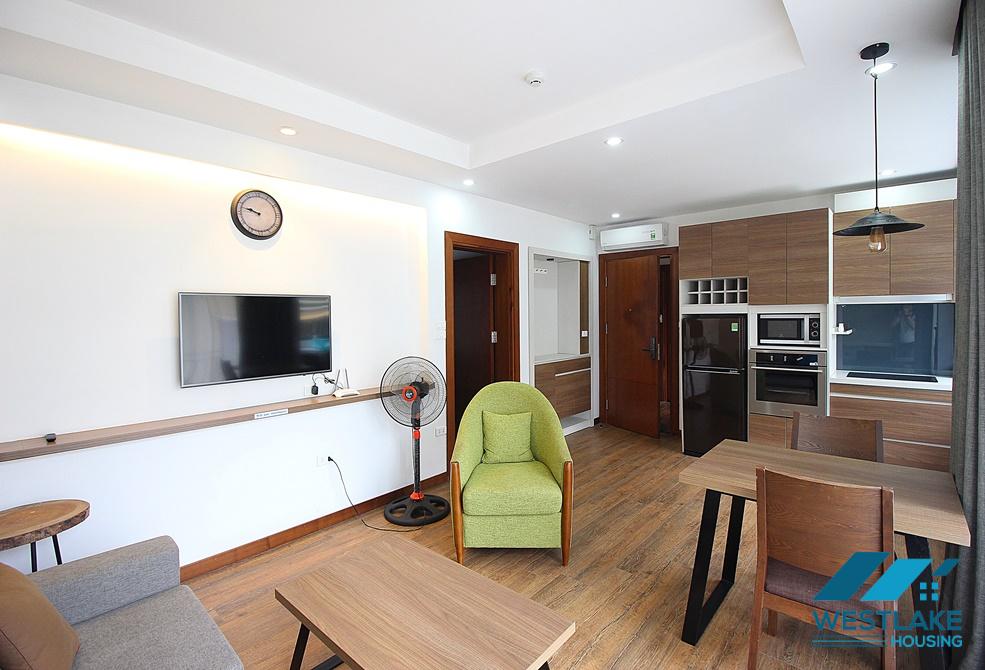 Bright one bedroom apartment for rent on Tay Ho Street, Tay Ho, Ha Noi