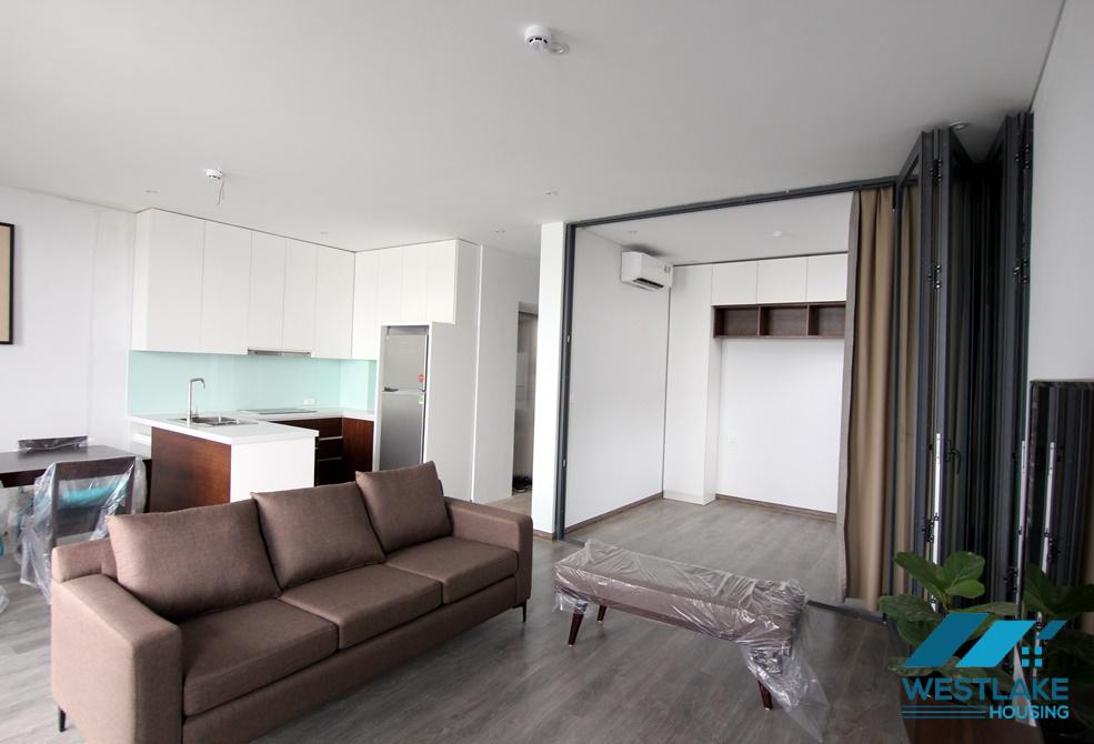Lake view two bedrooms apartment for rent in Quang Khanh st, Tay Ho